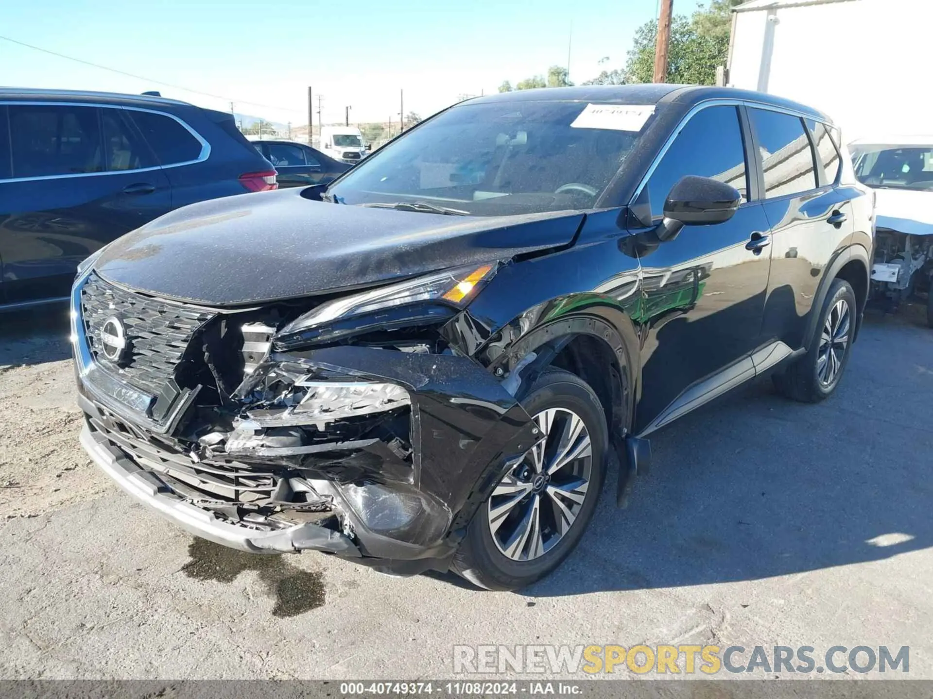 2 Photograph of a damaged car 5N1BT3BA3PC686448 NISSAN ROGUE 2023