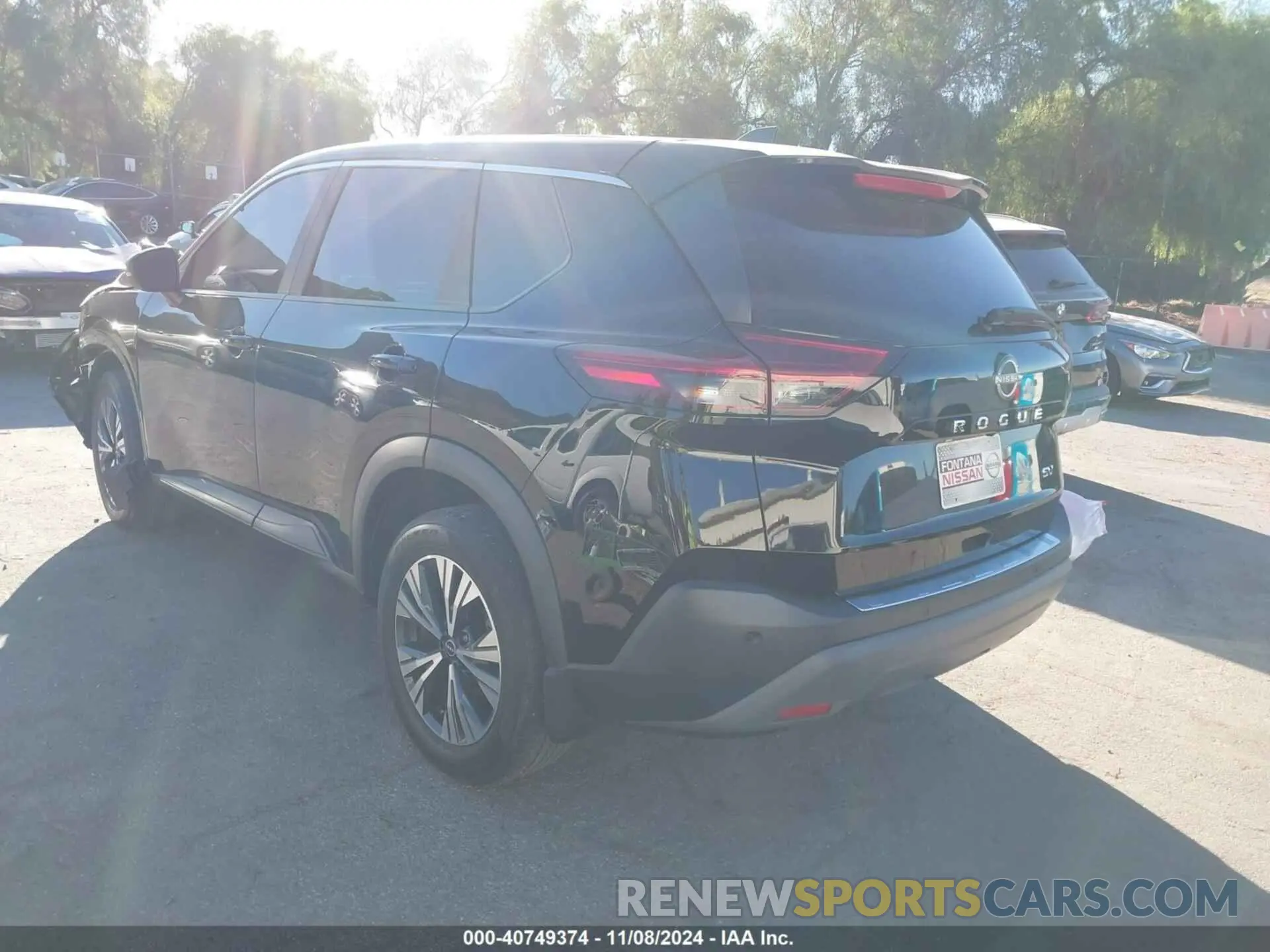 3 Photograph of a damaged car 5N1BT3BA3PC686448 NISSAN ROGUE 2023
