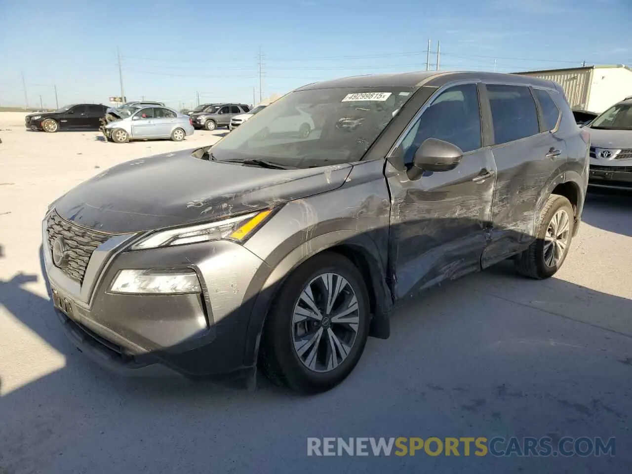 1 Photograph of a damaged car 5N1BT3BA3PC750634 NISSAN ROGUE 2023