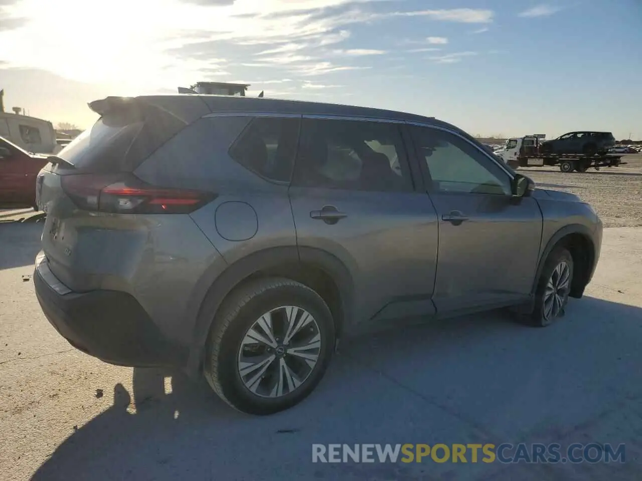 3 Photograph of a damaged car 5N1BT3BA3PC750634 NISSAN ROGUE 2023