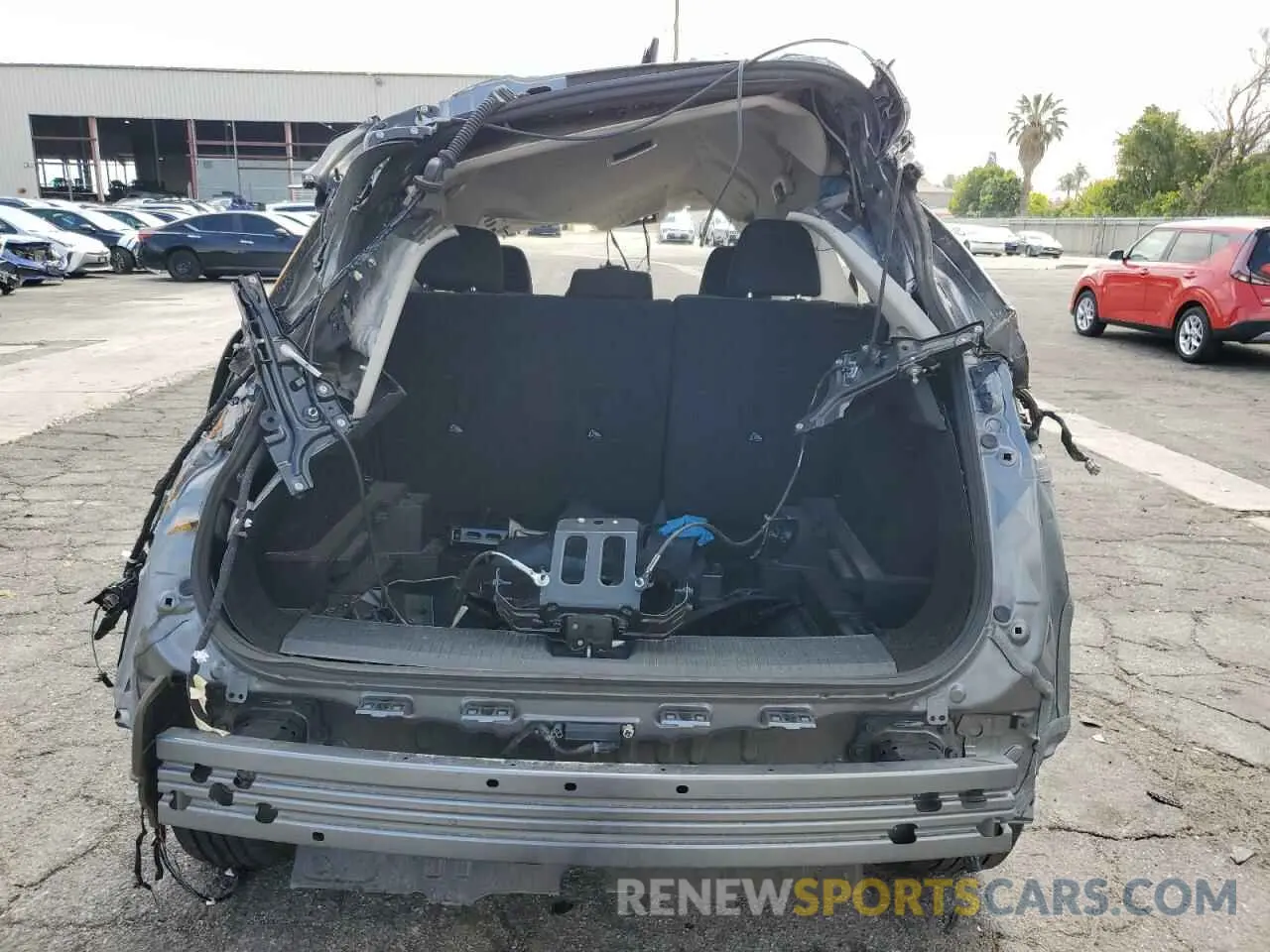 6 Photograph of a damaged car 5N1BT3BA3PC755834 NISSAN ROGUE 2023