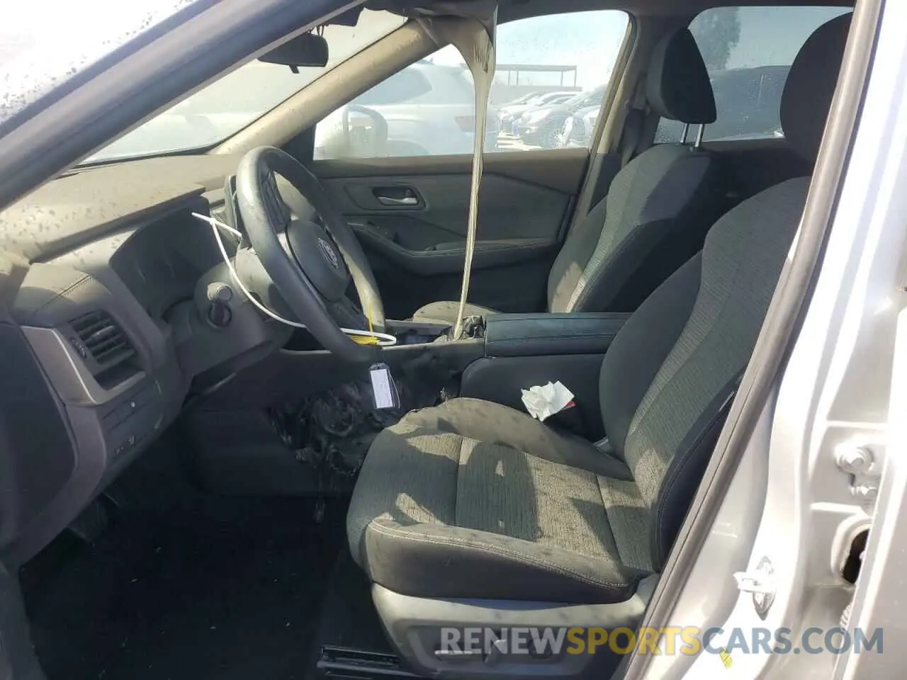 7 Photograph of a damaged car 5N1BT3BA3PC787702 NISSAN ROGUE 2023
