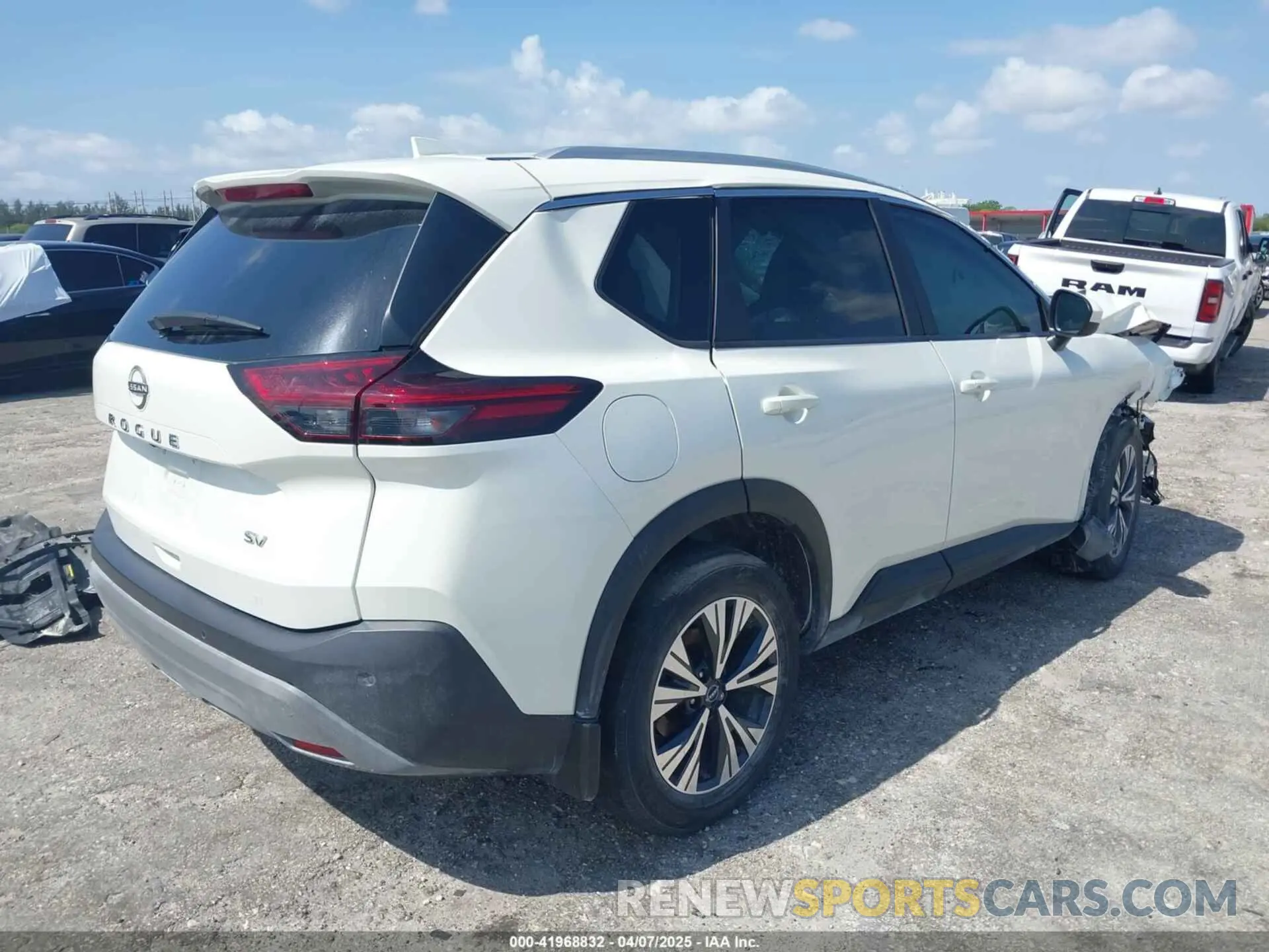 4 Photograph of a damaged car 5N1BT3BA3PC800352 NISSAN ROGUE 2023