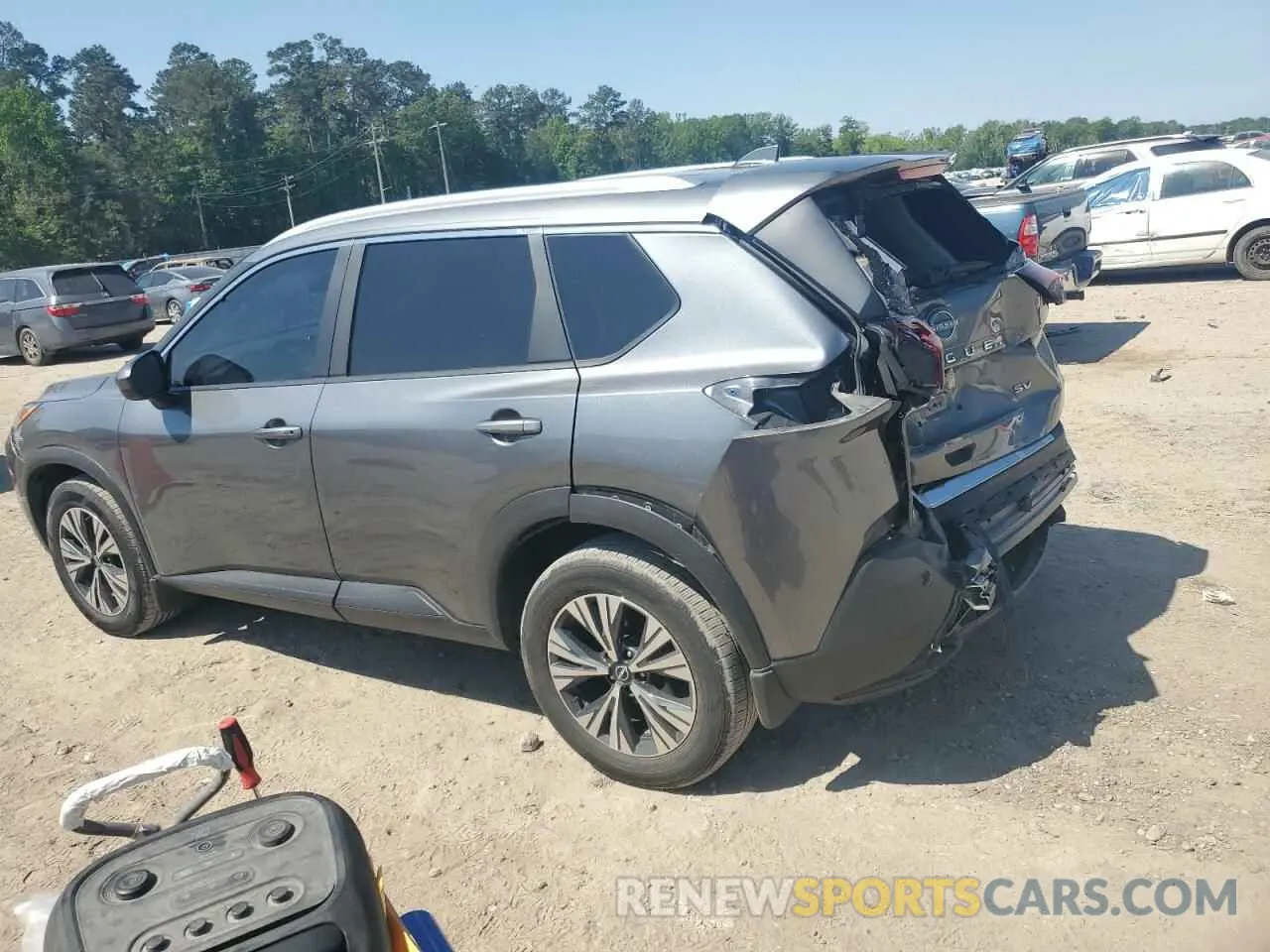 2 Photograph of a damaged car 5N1BT3BA3PC809312 NISSAN ROGUE 2023