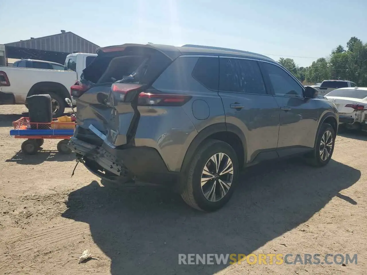 3 Photograph of a damaged car 5N1BT3BA3PC809312 NISSAN ROGUE 2023