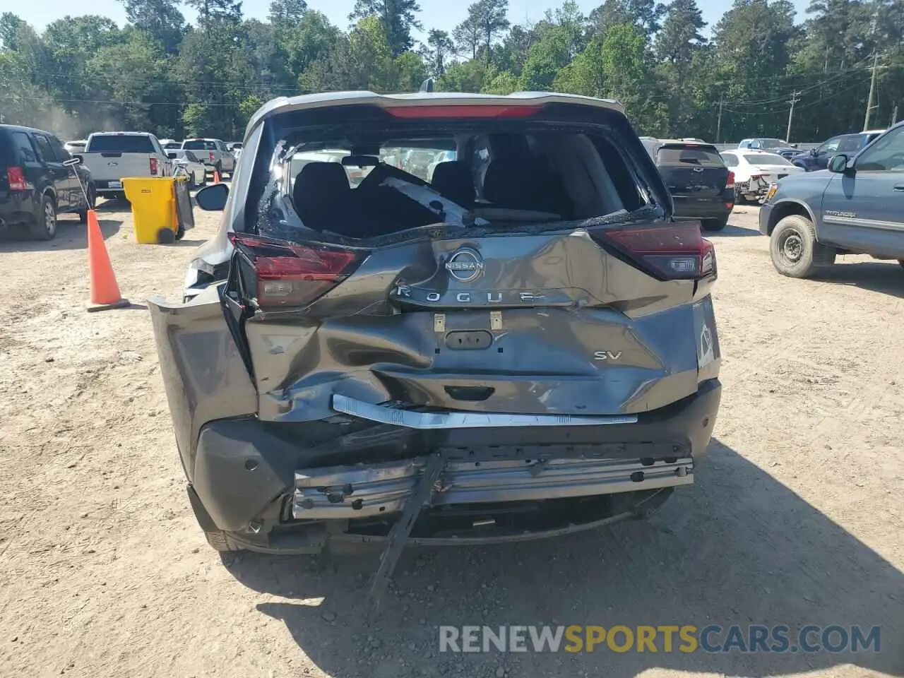 6 Photograph of a damaged car 5N1BT3BA3PC809312 NISSAN ROGUE 2023