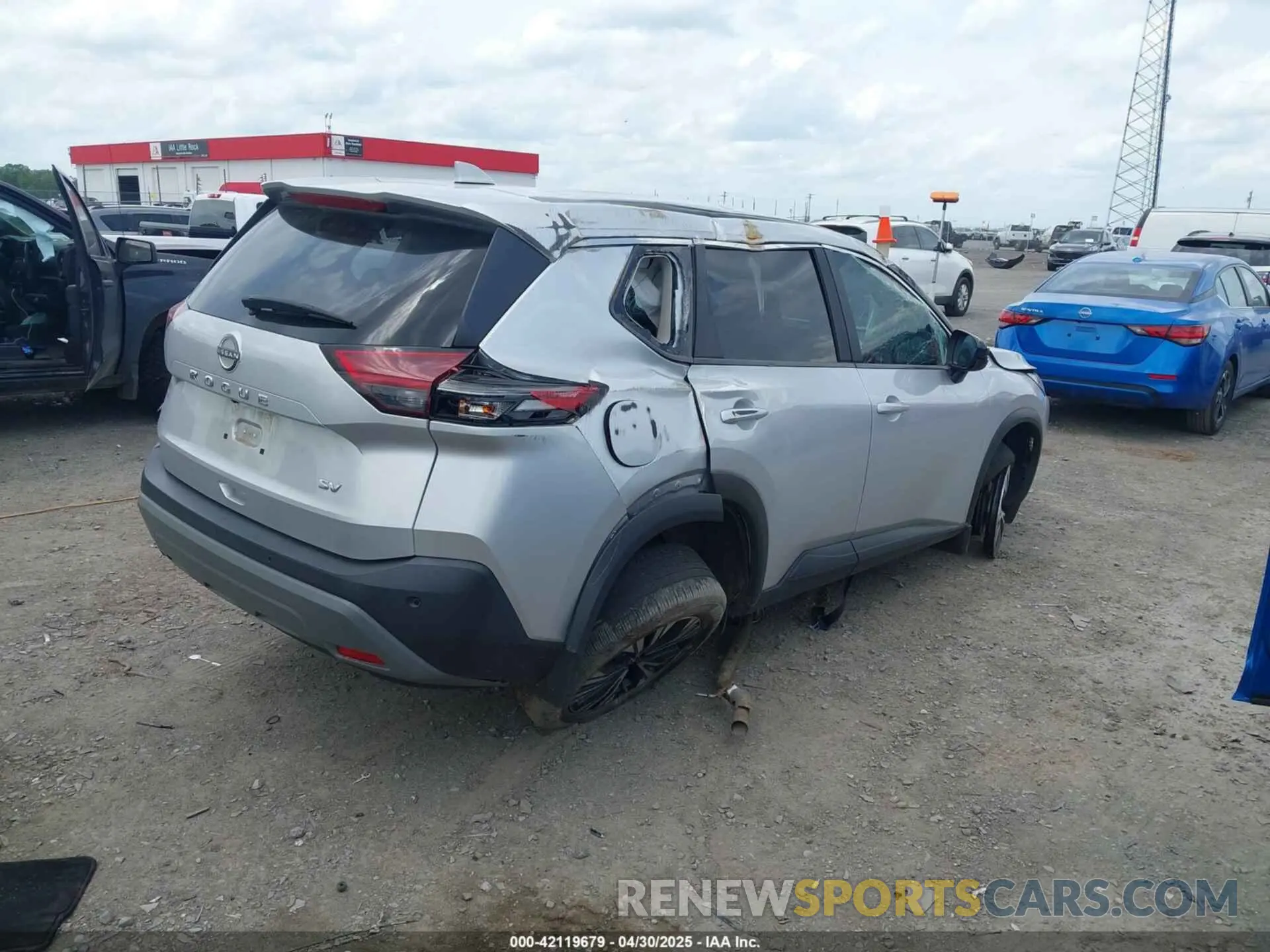 4 Photograph of a damaged car 5N1BT3BA3PC841757 NISSAN ROGUE 2023