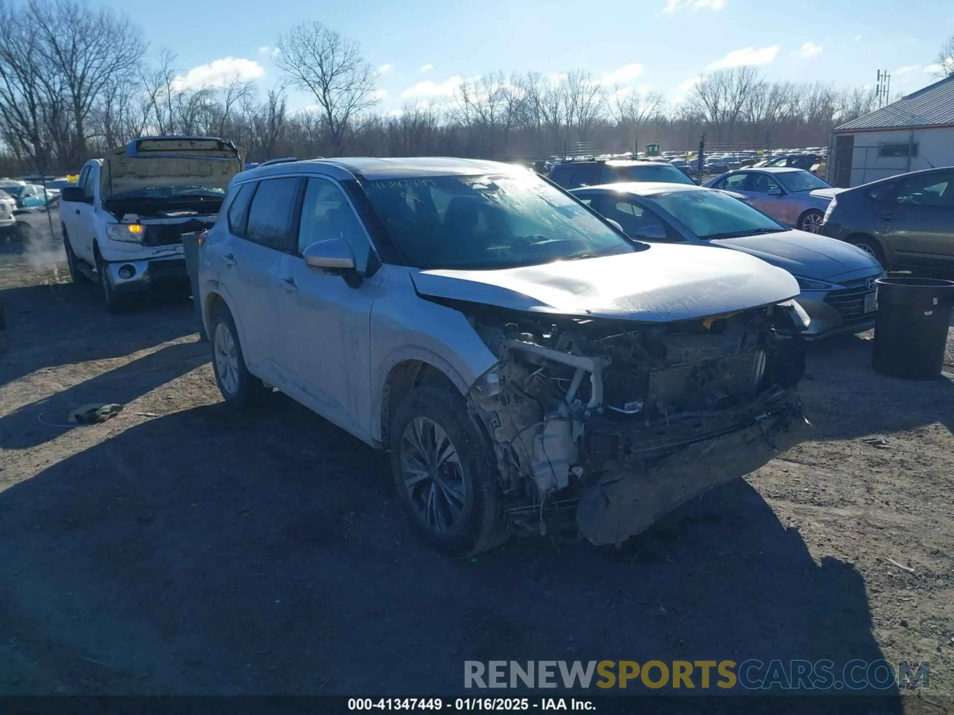 1 Photograph of a damaged car 5N1BT3BA3PC843847 NISSAN ROGUE 2023