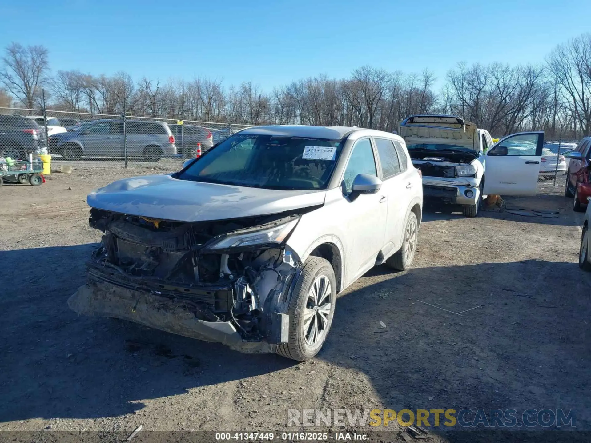 2 Photograph of a damaged car 5N1BT3BA3PC843847 NISSAN ROGUE 2023