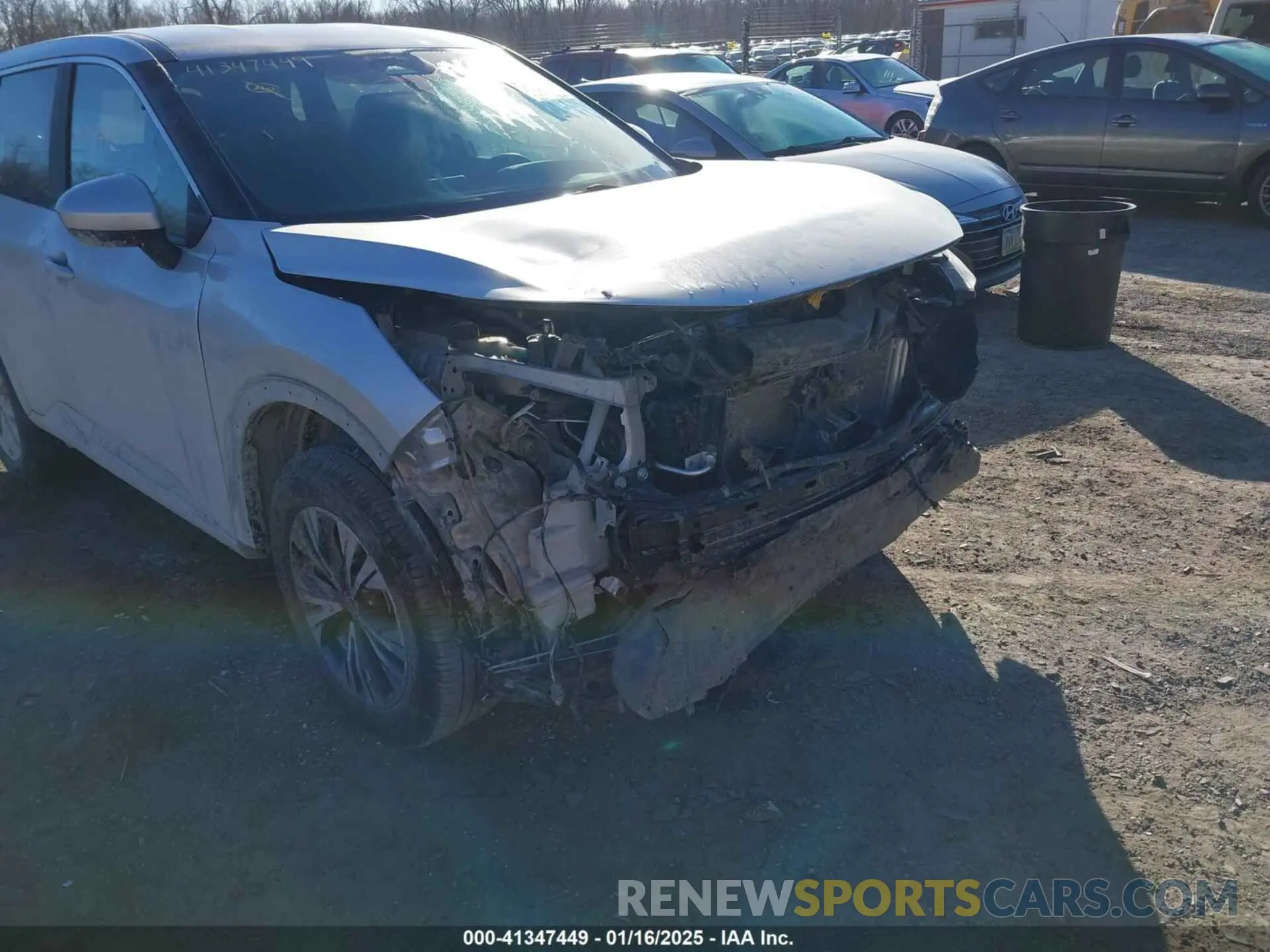 6 Photograph of a damaged car 5N1BT3BA3PC843847 NISSAN ROGUE 2023