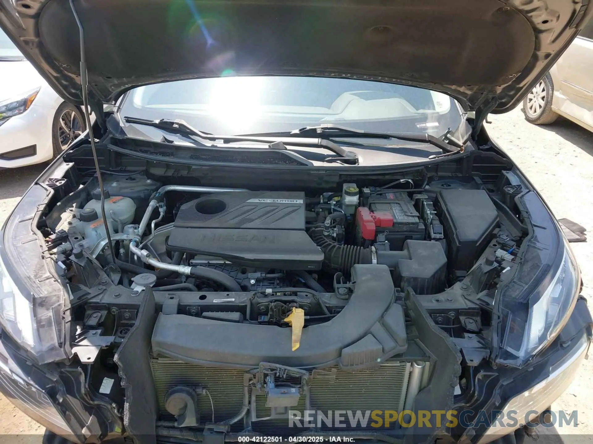 10 Photograph of a damaged car 5N1BT3BA3PC843850 NISSAN ROGUE 2023