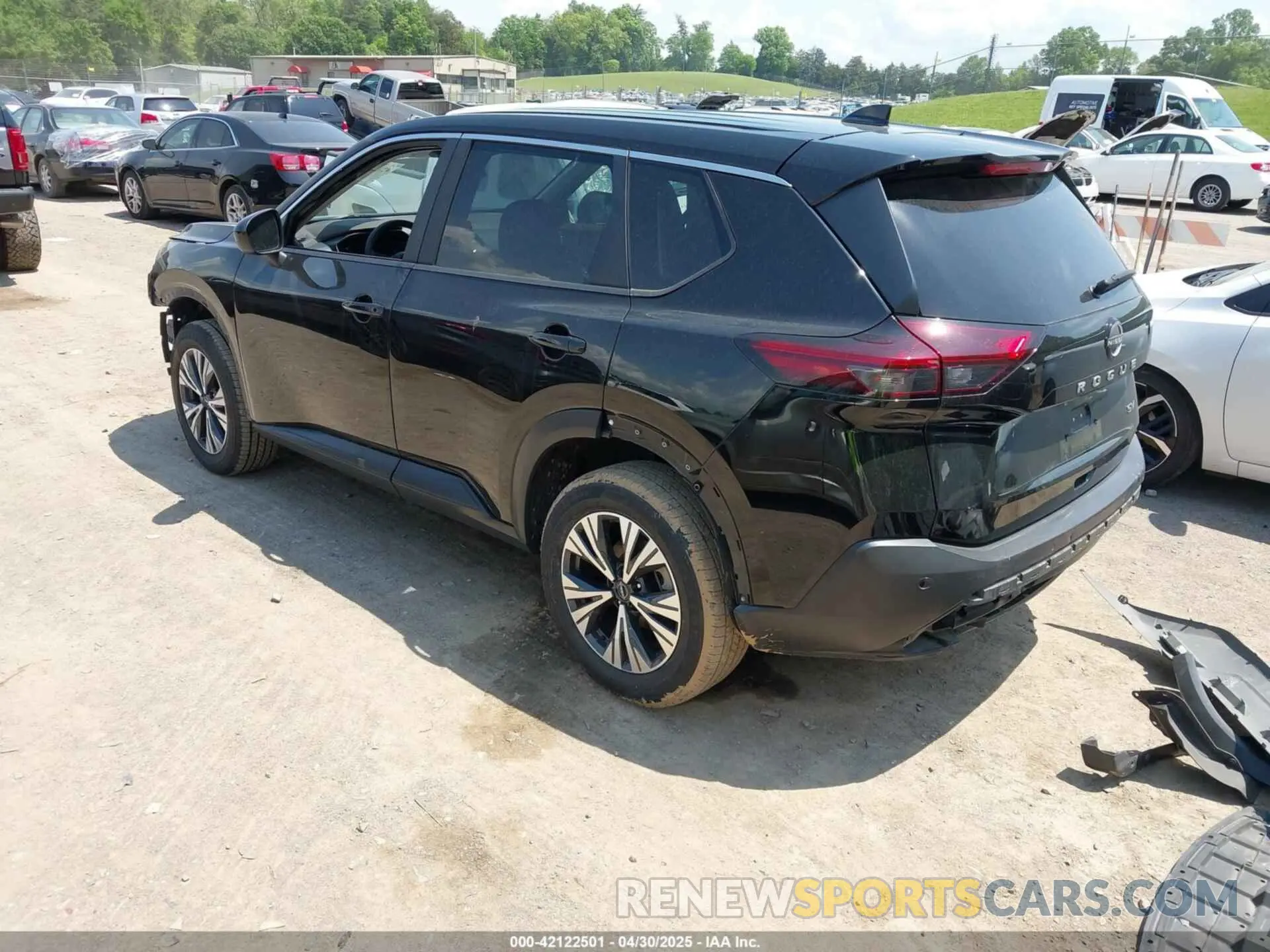 3 Photograph of a damaged car 5N1BT3BA3PC843850 NISSAN ROGUE 2023