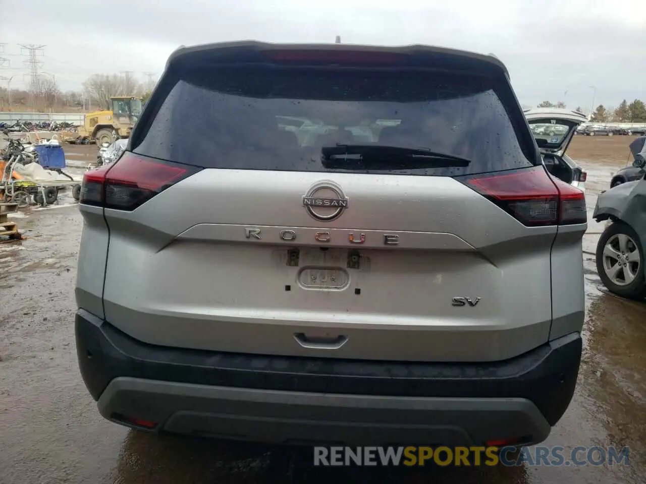 6 Photograph of a damaged car 5N1BT3BA3PC851933 NISSAN ROGUE 2023