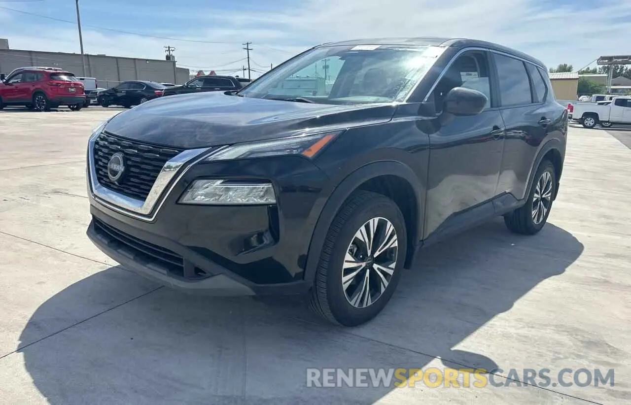 2 Photograph of a damaged car 5N1BT3BA3PC864682 NISSAN ROGUE 2023