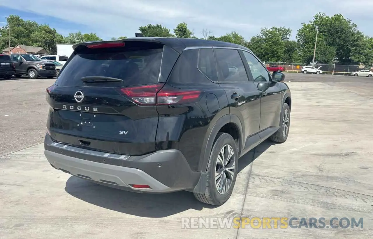 4 Photograph of a damaged car 5N1BT3BA3PC864682 NISSAN ROGUE 2023