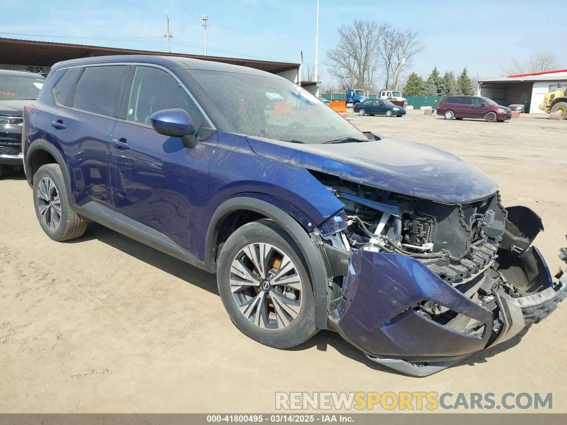 1 Photograph of a damaged car 5N1BT3BA3PC893647 NISSAN ROGUE 2023