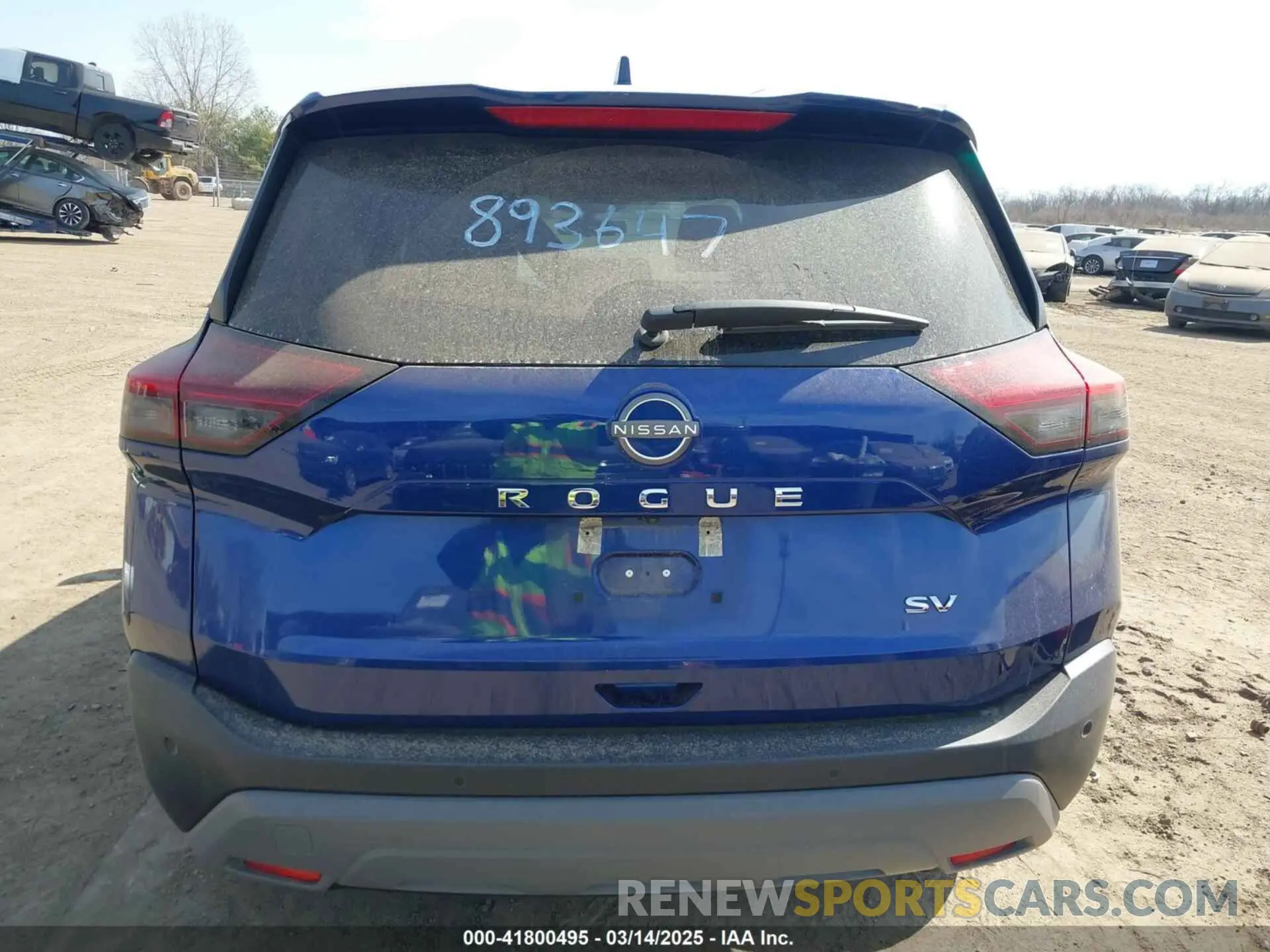 17 Photograph of a damaged car 5N1BT3BA3PC893647 NISSAN ROGUE 2023