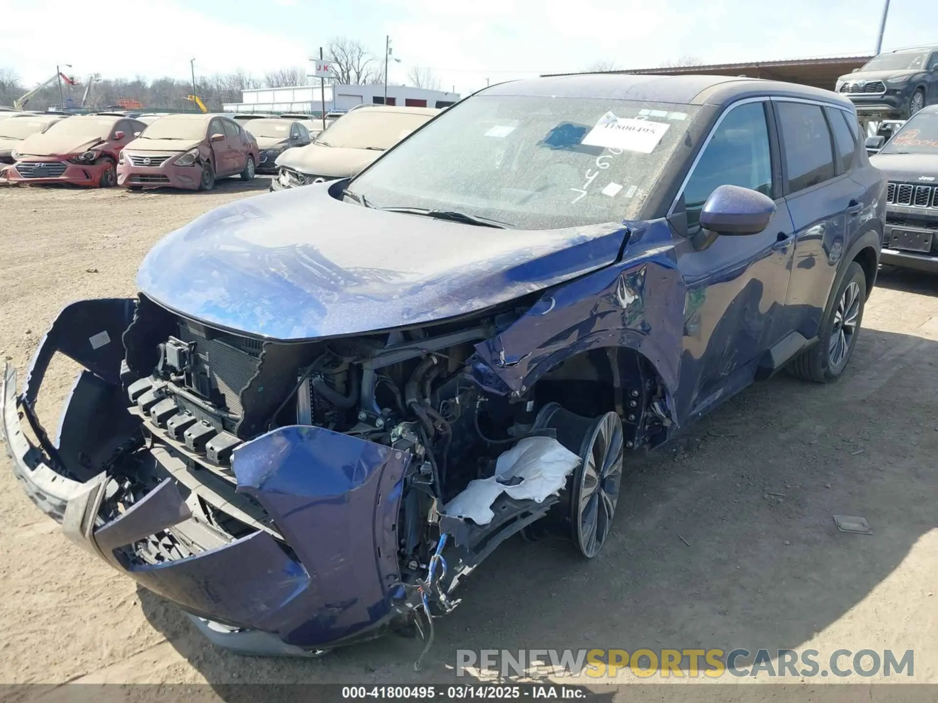 2 Photograph of a damaged car 5N1BT3BA3PC893647 NISSAN ROGUE 2023