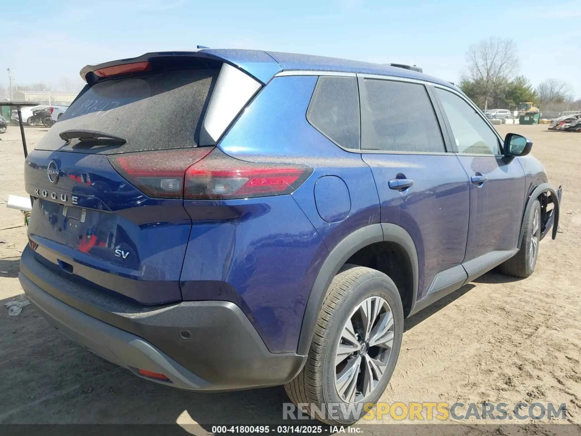 4 Photograph of a damaged car 5N1BT3BA3PC893647 NISSAN ROGUE 2023