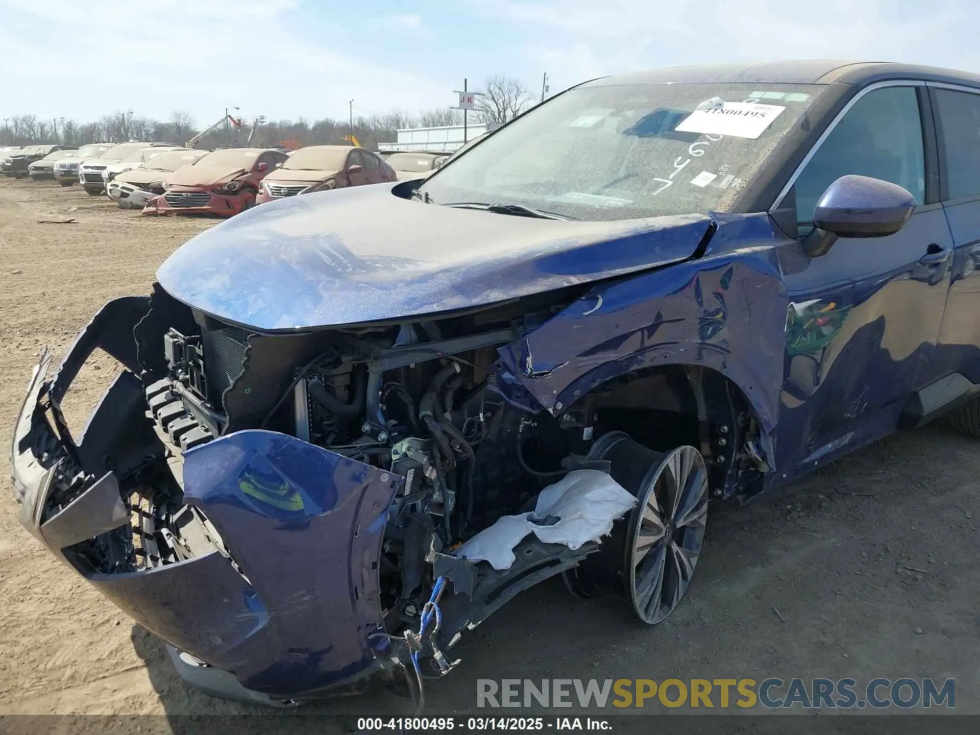 6 Photograph of a damaged car 5N1BT3BA3PC893647 NISSAN ROGUE 2023