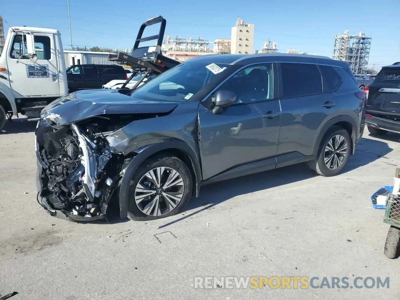 1 Photograph of a damaged car 5N1BT3BA3PC898394 NISSAN ROGUE 2023