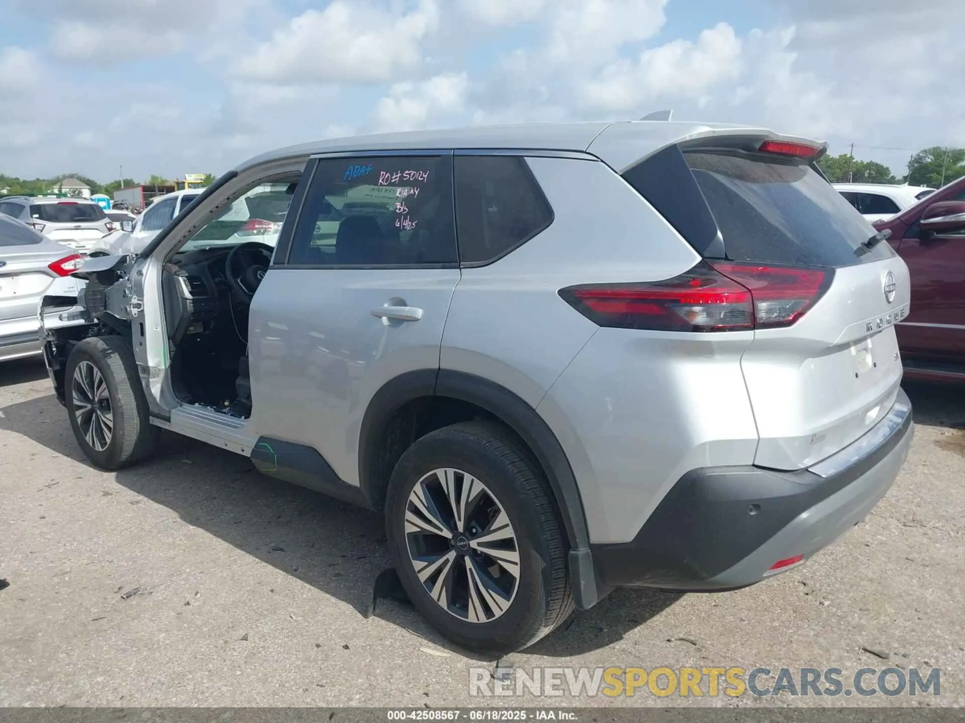 3 Photograph of a damaged car 5N1BT3BA3PC911323 NISSAN ROGUE 2023
