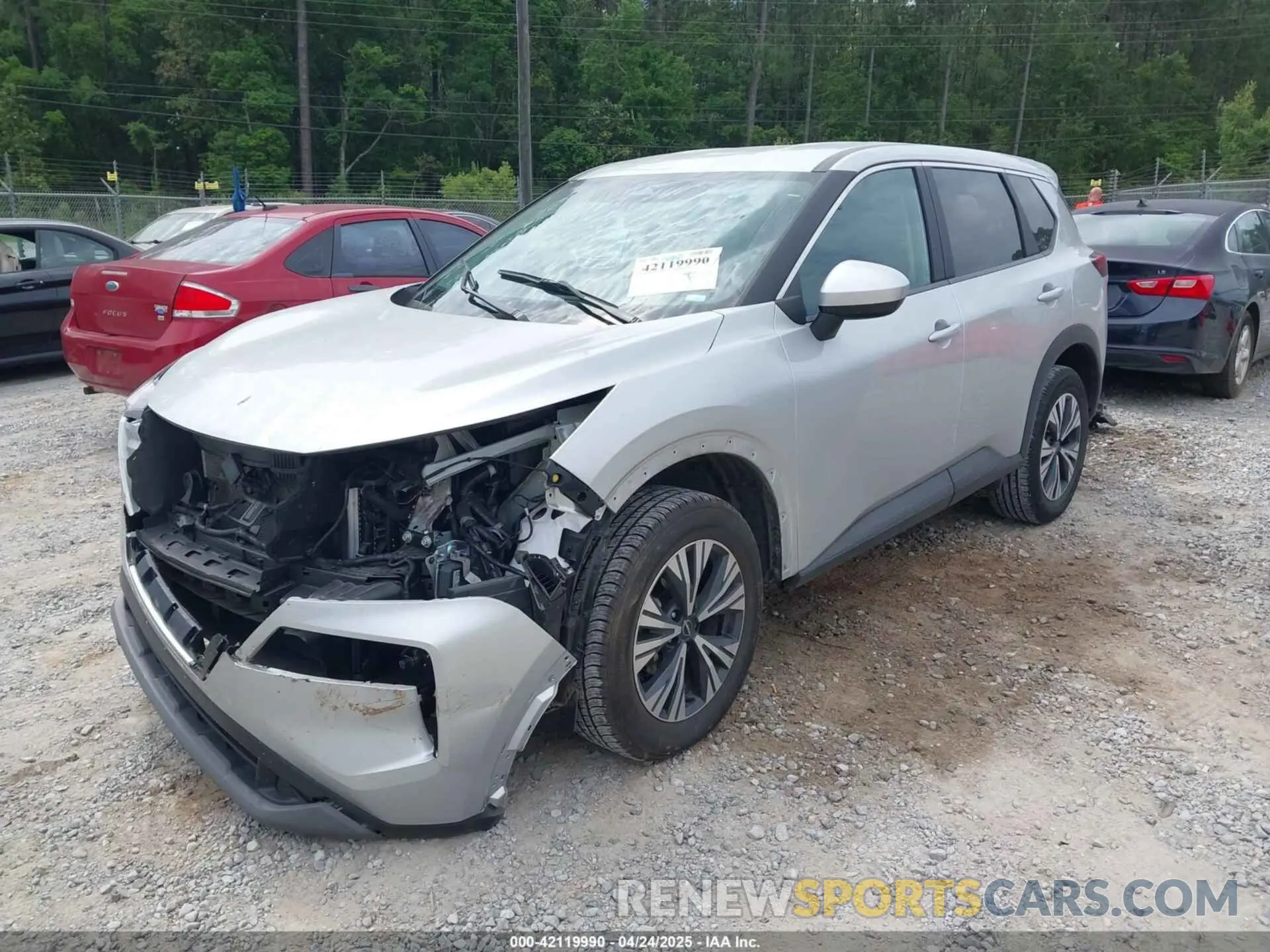 2 Photograph of a damaged car 5N1BT3BA3PC936125 NISSAN ROGUE 2023