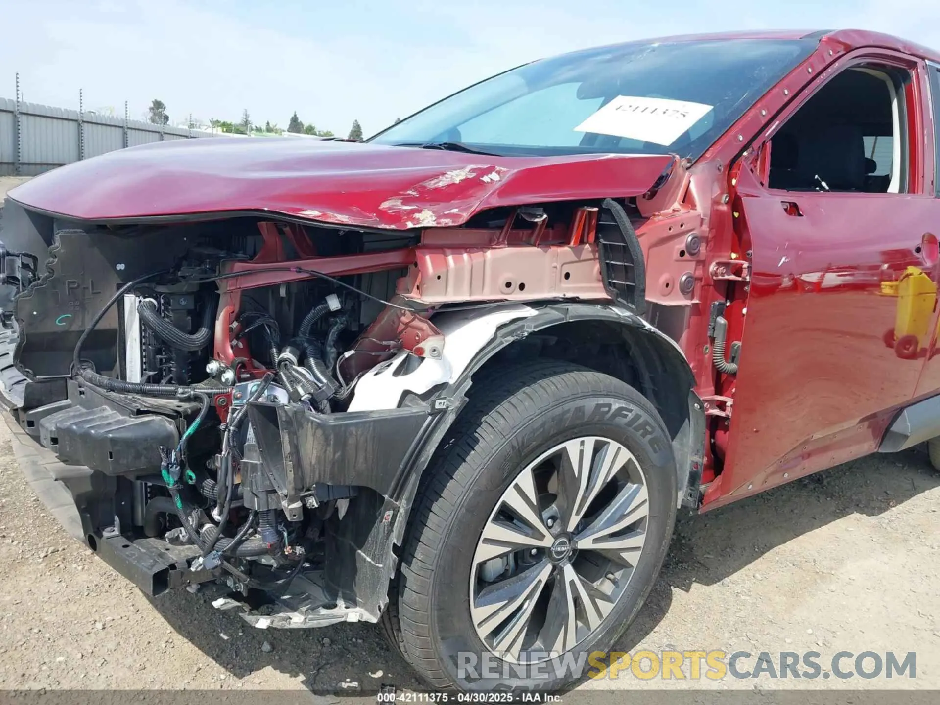 22 Photograph of a damaged car 5N1BT3BA3PC945665 NISSAN ROGUE 2023
