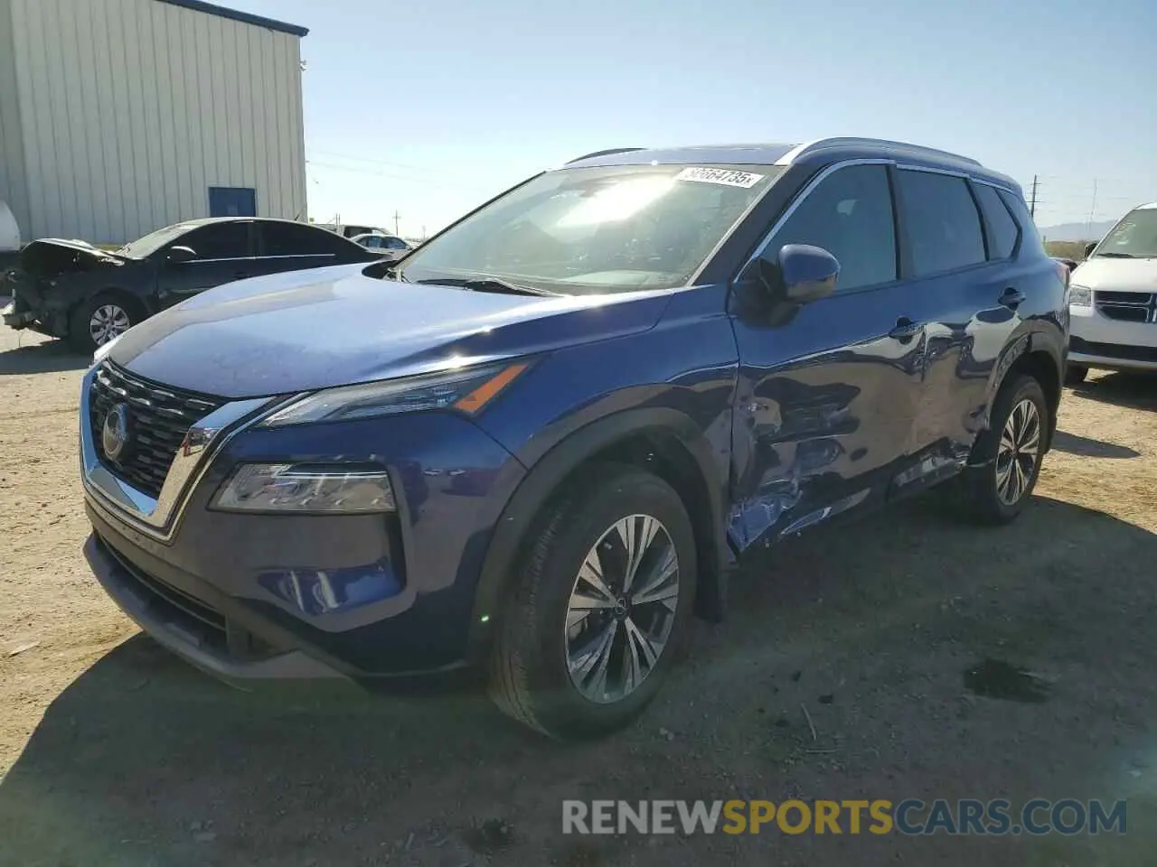 1 Photograph of a damaged car 5N1BT3BA4PC819217 NISSAN ROGUE 2023