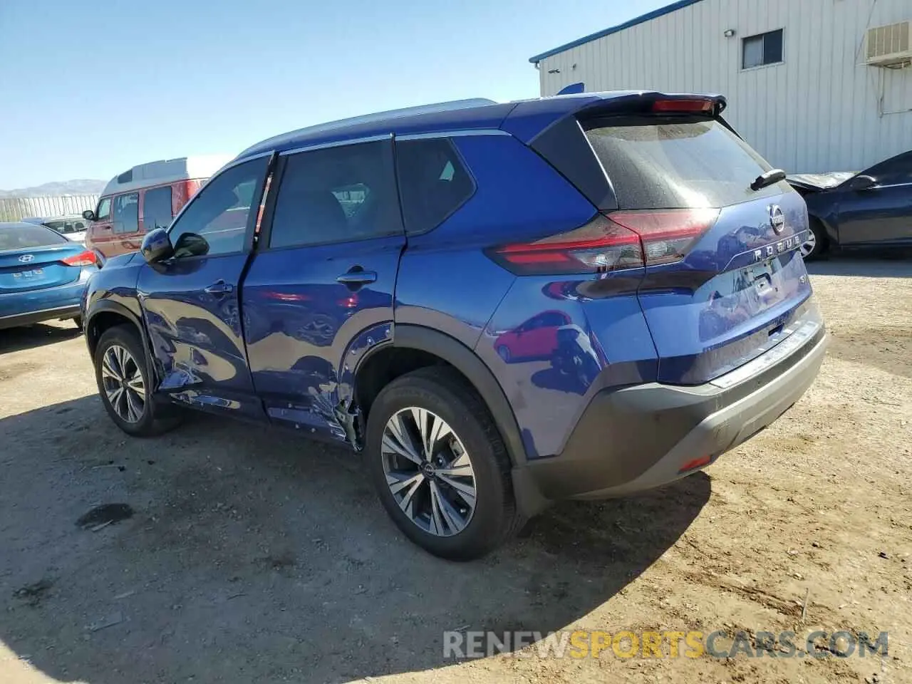 2 Photograph of a damaged car 5N1BT3BA4PC819217 NISSAN ROGUE 2023