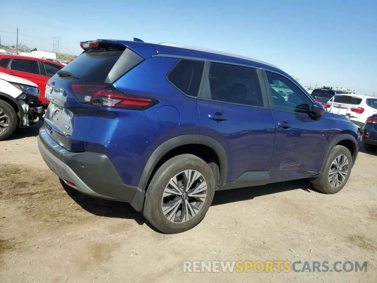 3 Photograph of a damaged car 5N1BT3BA4PC819217 NISSAN ROGUE 2023