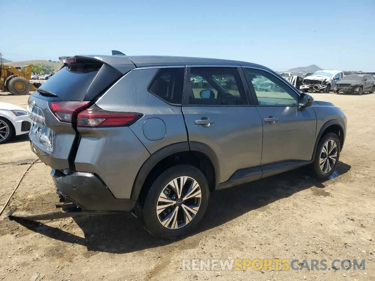 3 Photograph of a damaged car 5N1BT3BA4PC840987 NISSAN ROGUE 2023