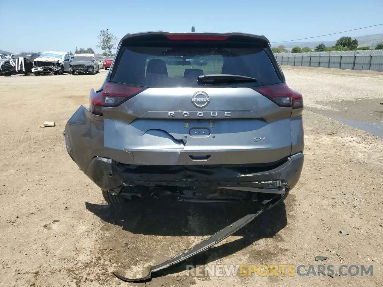 6 Photograph of a damaged car 5N1BT3BA4PC840987 NISSAN ROGUE 2023