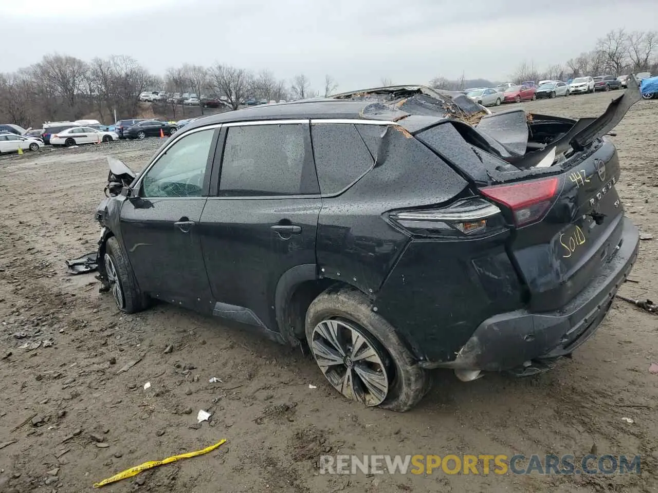 2 Photograph of a damaged car 5N1BT3BA4PC853626 NISSAN ROGUE 2023