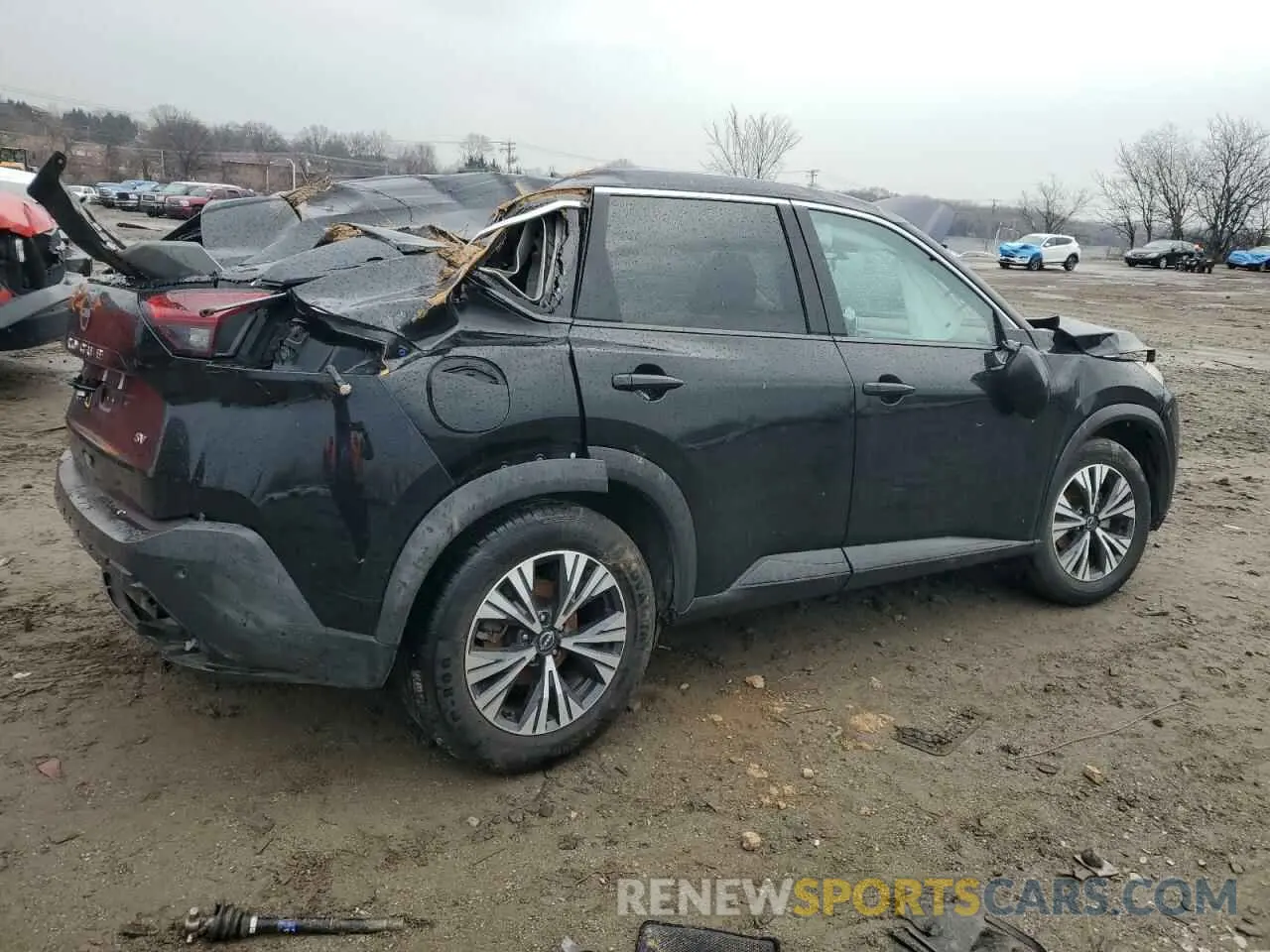 3 Photograph of a damaged car 5N1BT3BA4PC853626 NISSAN ROGUE 2023