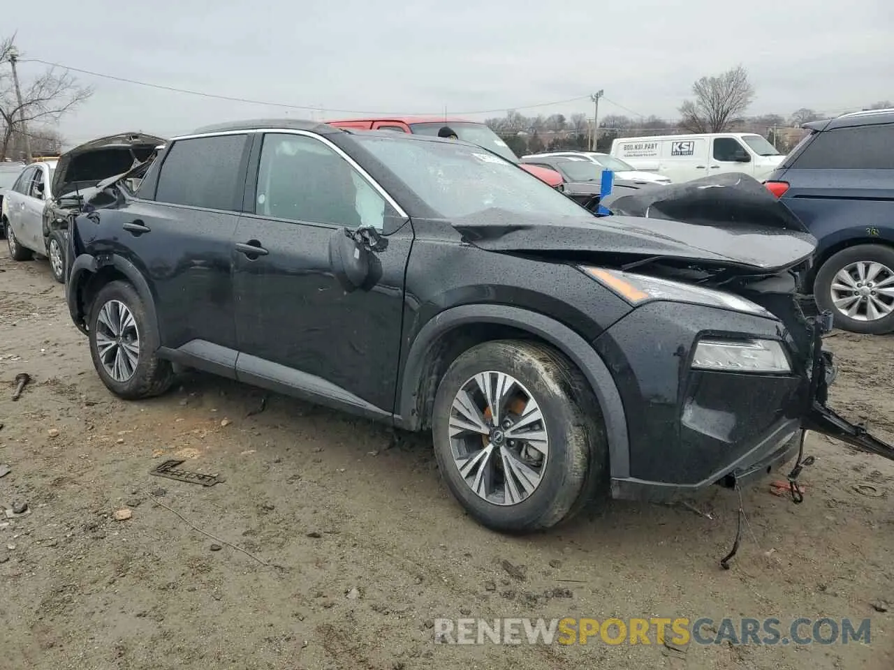 4 Photograph of a damaged car 5N1BT3BA4PC853626 NISSAN ROGUE 2023