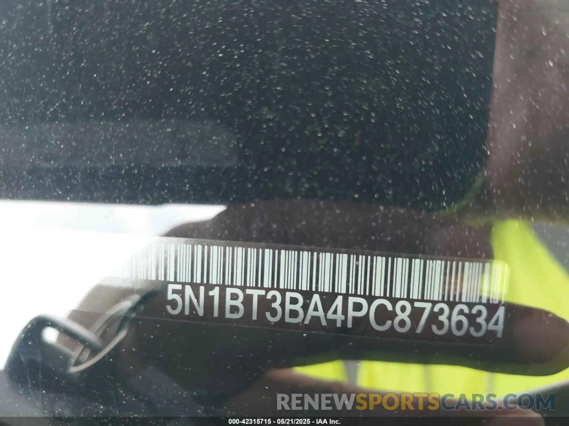 9 Photograph of a damaged car 5N1BT3BA4PC873634 NISSAN ROGUE 2023