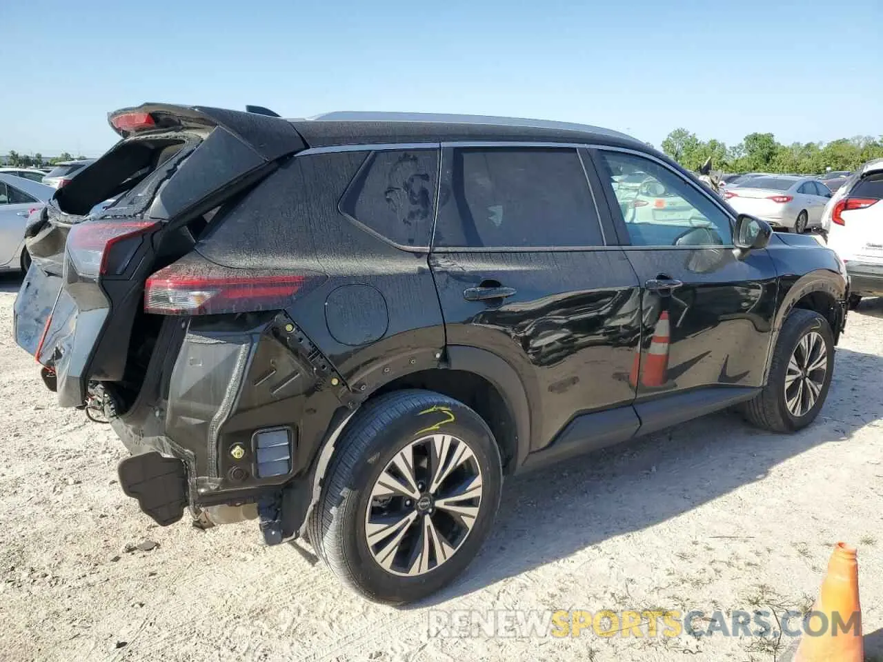 3 Photograph of a damaged car 5N1BT3BA4PC875545 NISSAN ROGUE 2023