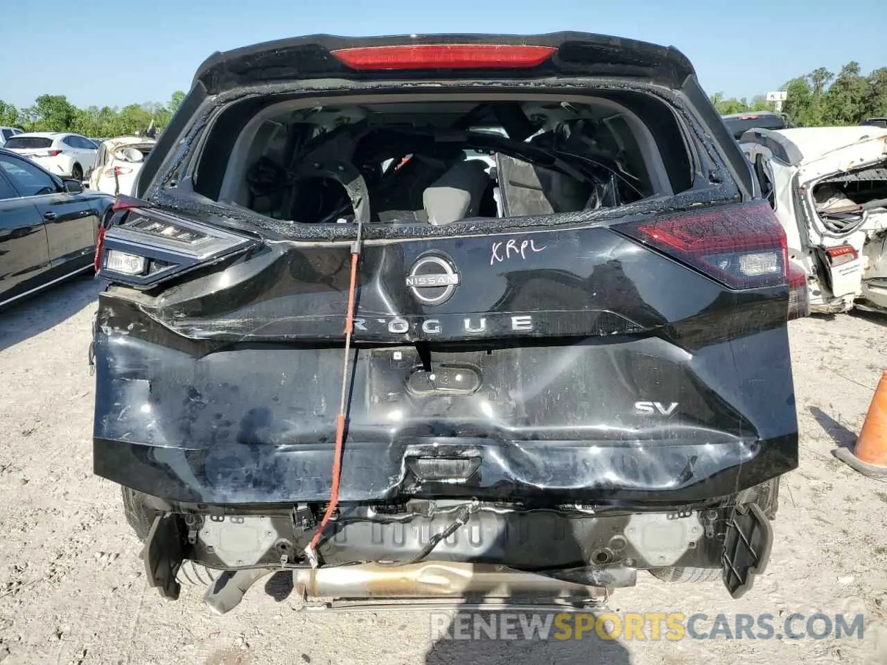 6 Photograph of a damaged car 5N1BT3BA4PC875545 NISSAN ROGUE 2023