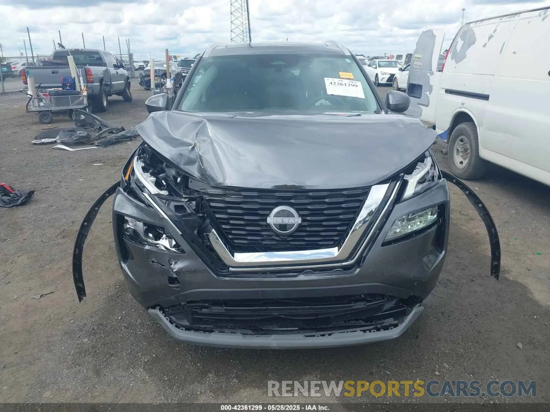 12 Photograph of a damaged car 5N1BT3BA4PC947957 NISSAN ROGUE 2023