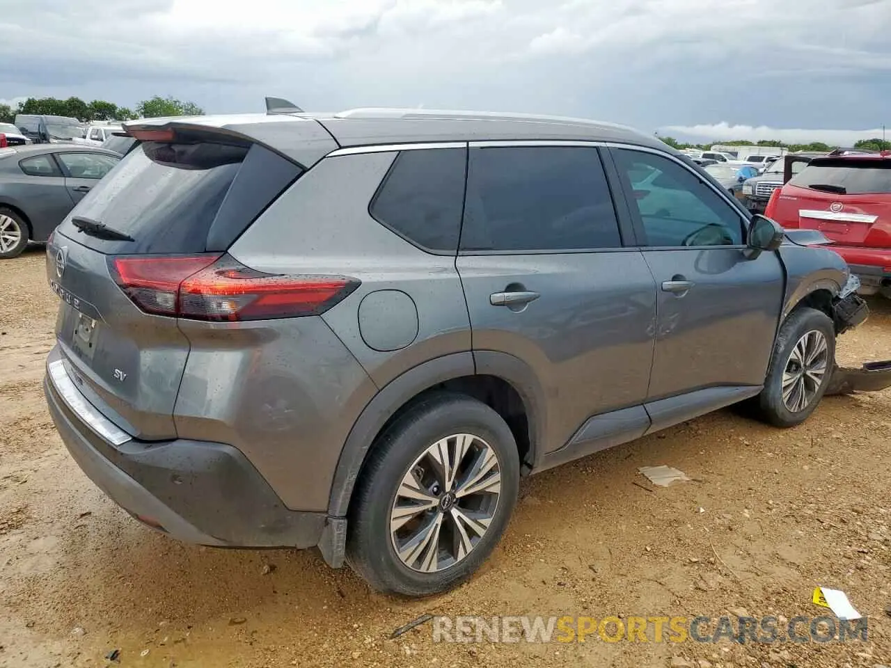 3 Photograph of a damaged car 5N1BT3BA5PC674754 NISSAN ROGUE 2023