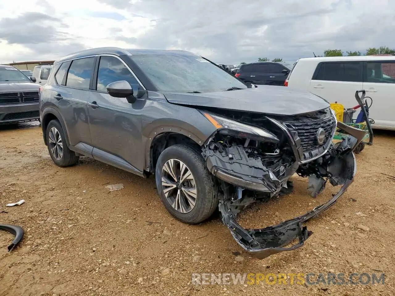 4 Photograph of a damaged car 5N1BT3BA5PC674754 NISSAN ROGUE 2023