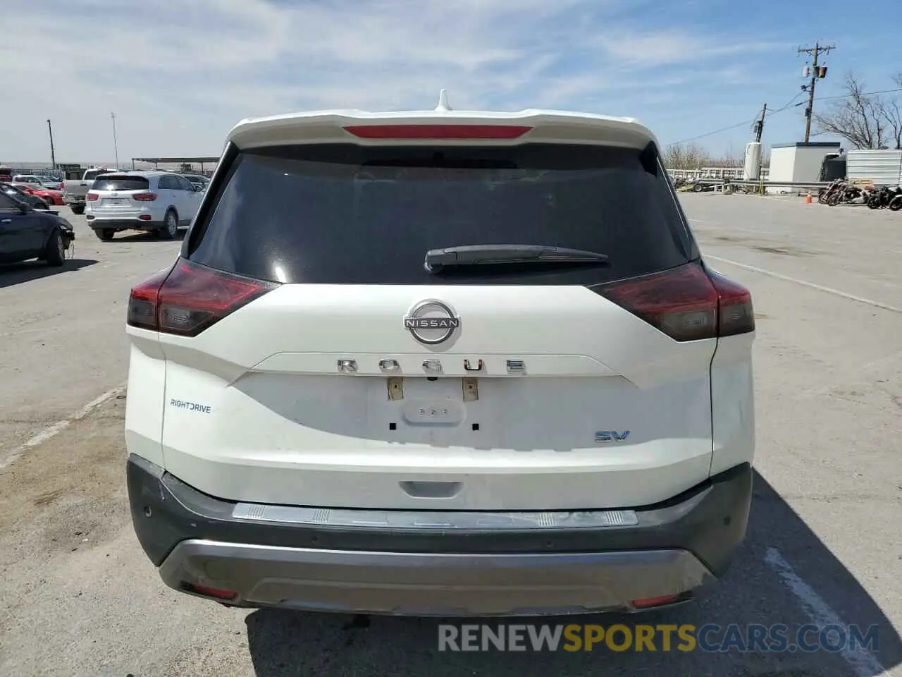 6 Photograph of a damaged car 5N1BT3BA5PC758007 NISSAN ROGUE 2023