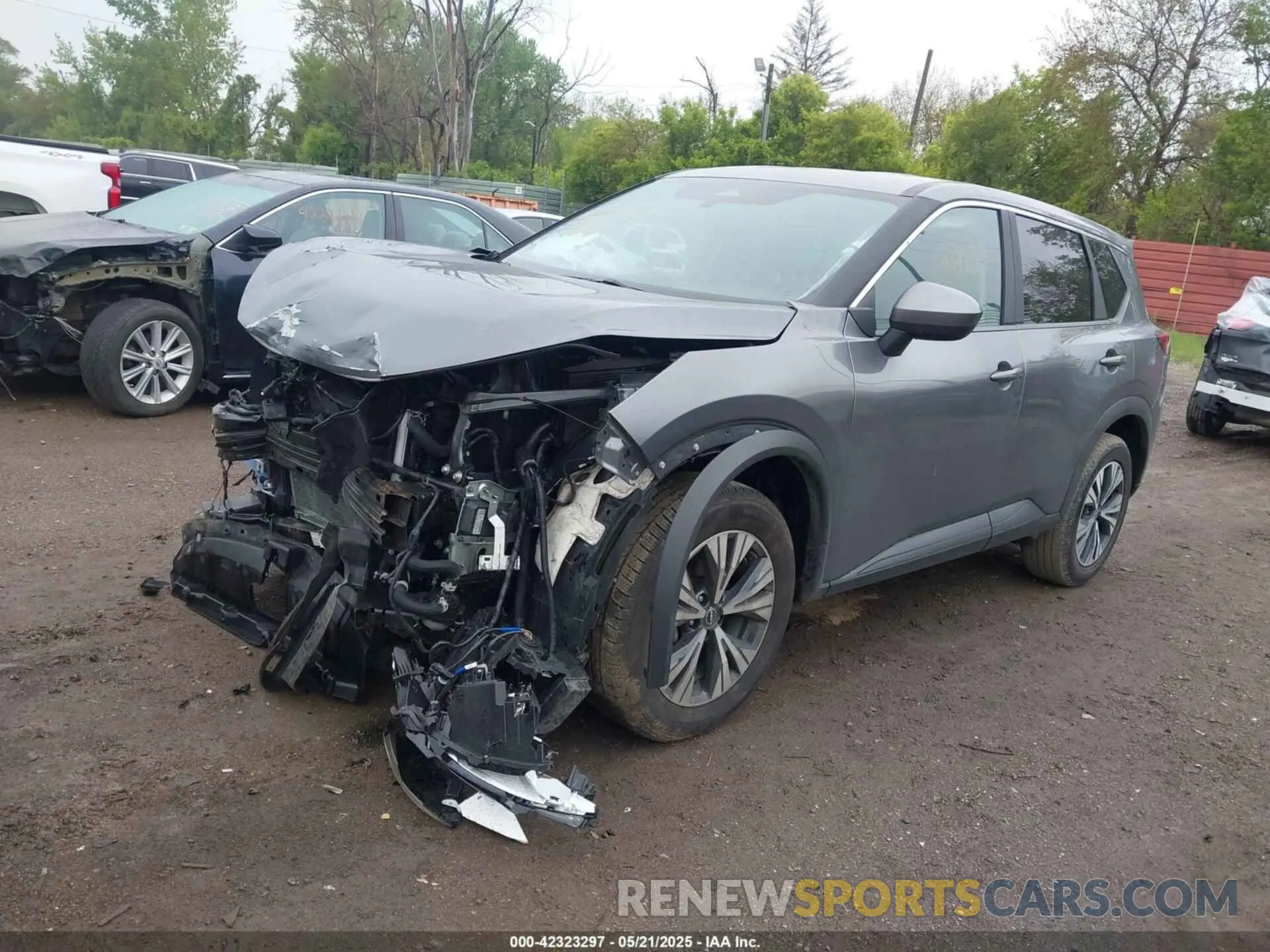 2 Photograph of a damaged car 5N1BT3BA5PC789080 NISSAN ROGUE 2023