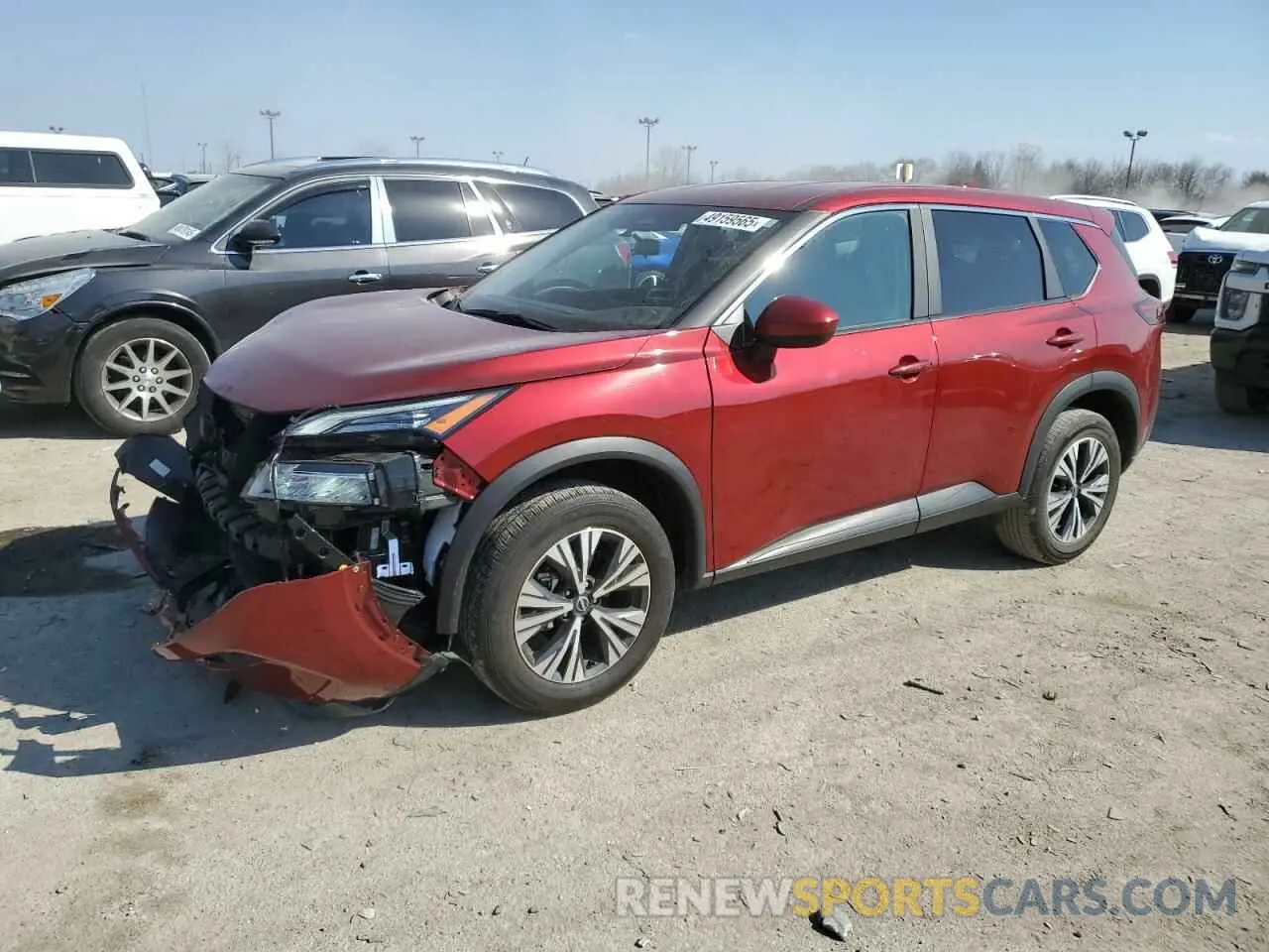 1 Photograph of a damaged car 5N1BT3BA5PC944100 NISSAN ROGUE 2023