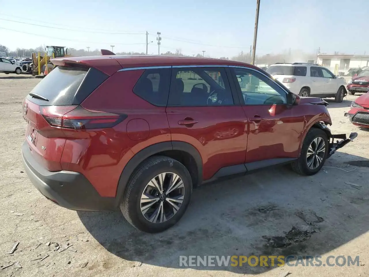 3 Photograph of a damaged car 5N1BT3BA5PC944100 NISSAN ROGUE 2023
