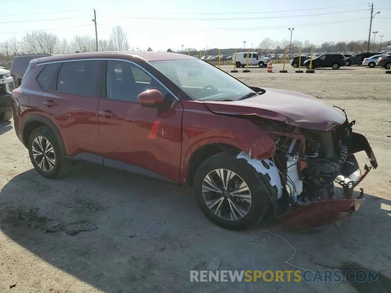 4 Photograph of a damaged car 5N1BT3BA5PC944100 NISSAN ROGUE 2023