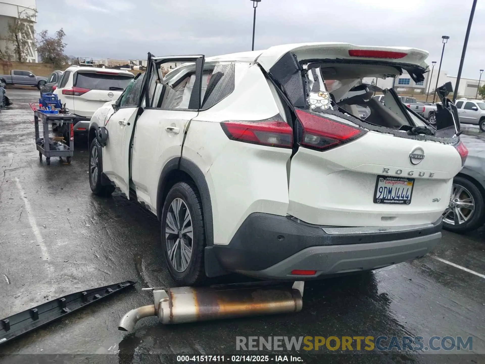 3 Photograph of a damaged car 5N1BT3BA6PC672608 NISSAN ROGUE 2023