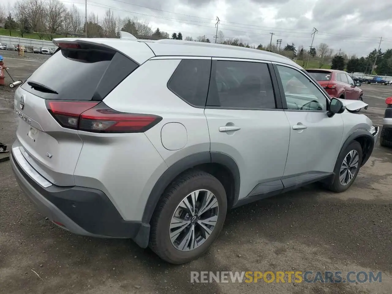 3 Photograph of a damaged car 5N1BT3BA6PC735125 NISSAN ROGUE 2023