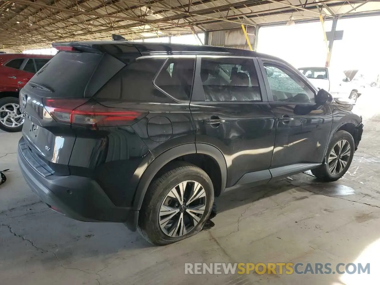 3 Photograph of a damaged car 5N1BT3BA6PC766682 NISSAN ROGUE 2023